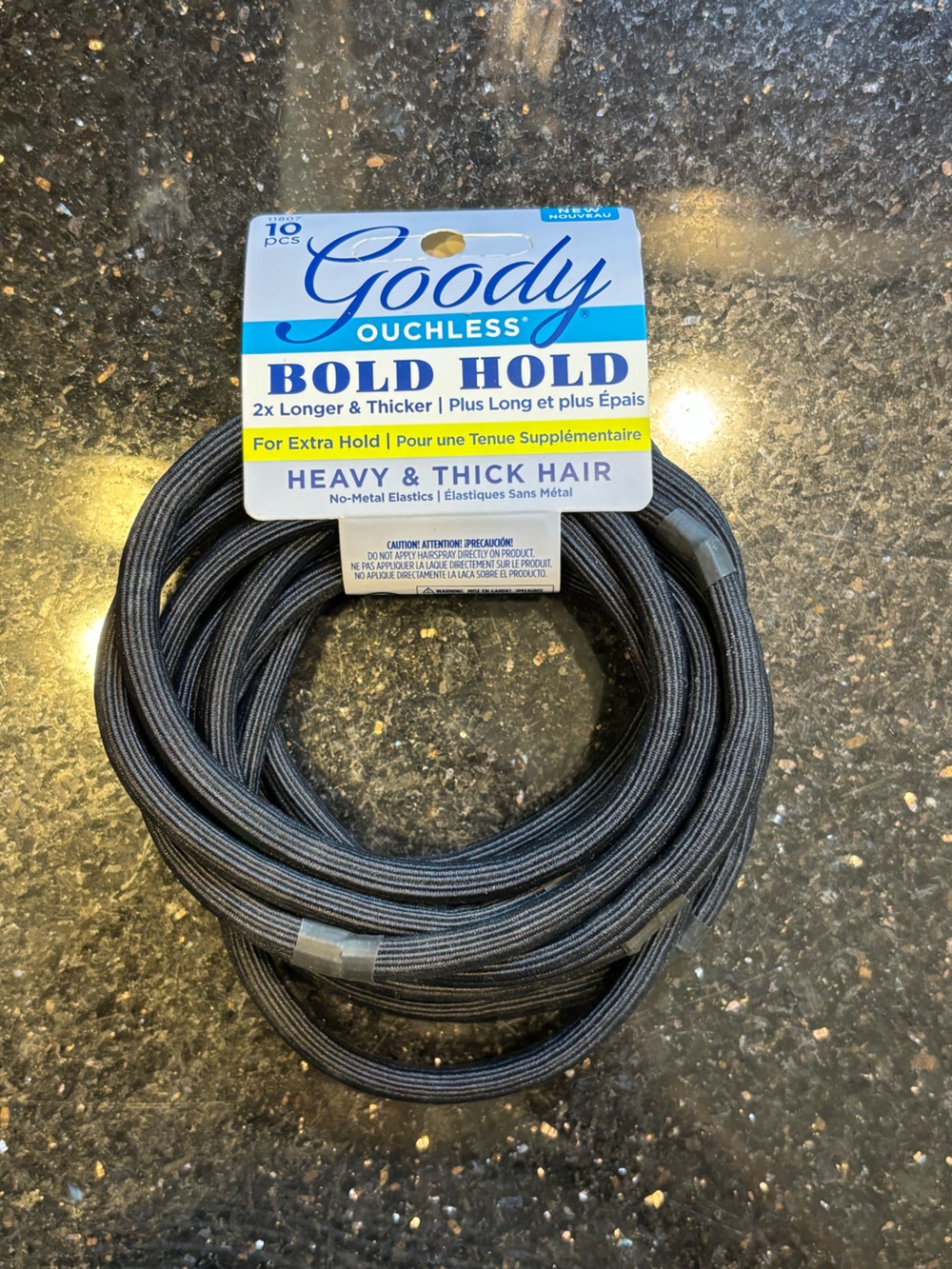 Goody Ouchless Bold Hold Heavy & Thick Hair Ties 10 in Pack